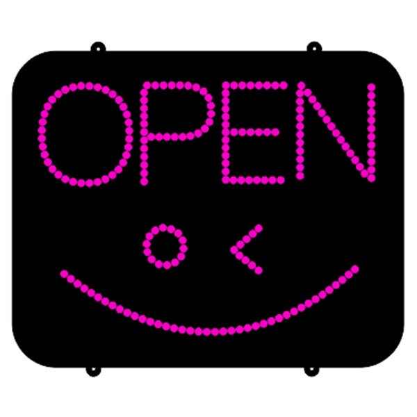 تابلو ال ای دی طرح open کد 2023