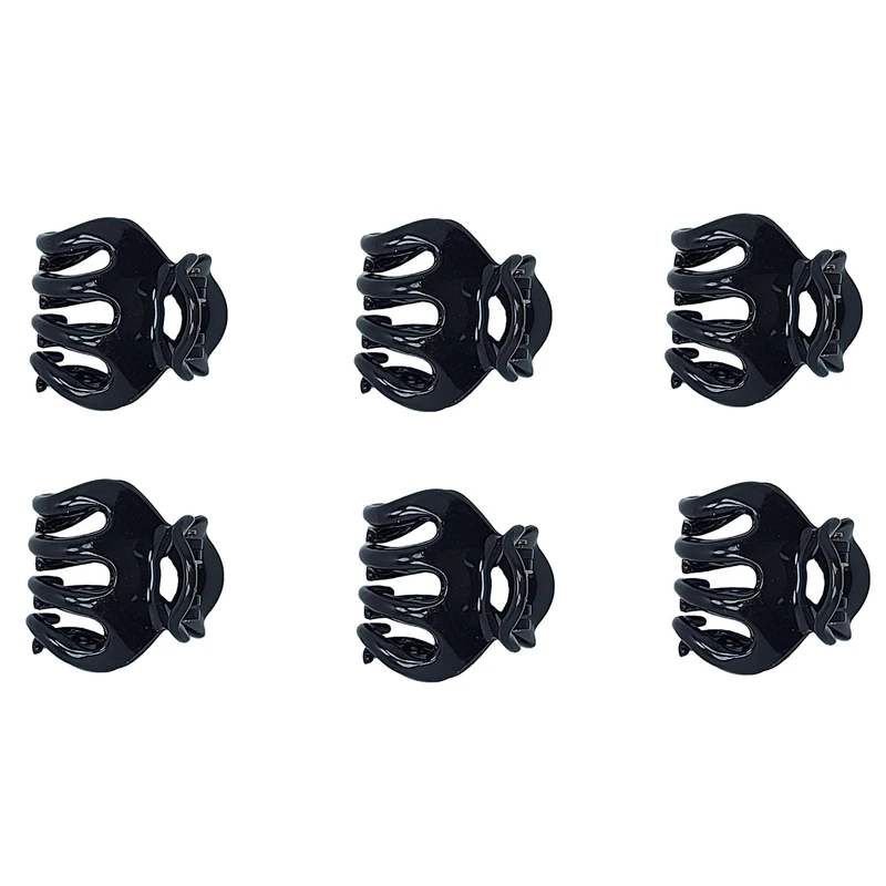 کلیپس مو زنانه مدل K6 بسته 6 عددی