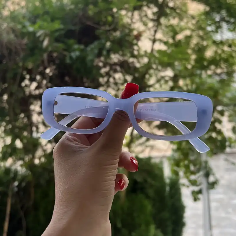 عینک افتابی زنانه مدل مستطیلی کد 223