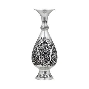 گلدان قلمزنی مسی فراز هنر مدل صراحی کد 25