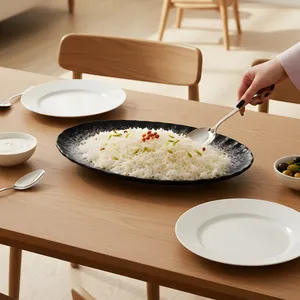 دیس سرامیکی بومی مدل ماربل کد 40