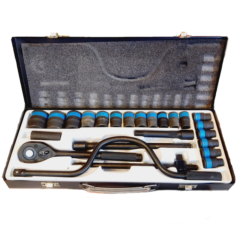 آچار بکس اس جی تی مدل JR22690 مجموعه 24 عددی