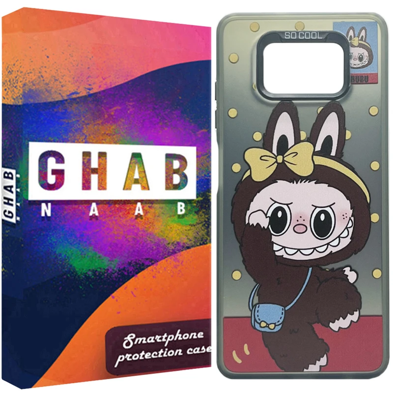 کاور قاب ناب مدل Socool طرح Labubu 04 مناسب برای گوشی موبایل شیائومی Poco X3 / X3 Pro / X3 NFC