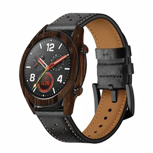 MAHOOT Dark-Walnut-Wood Cover Sticker for Huawei Watch GT Smartwatch