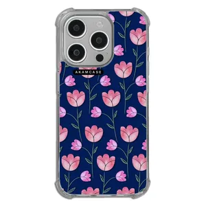 AKAM AMC-WTA15PRO-FLOWERS6 Cover For Apple iPhone 15 Pro