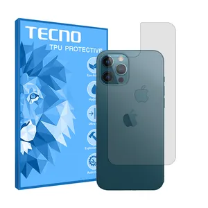 Tecno HyGEL model transparent phone back protector suitable for Apple iPhone 12 Pro mobile phone