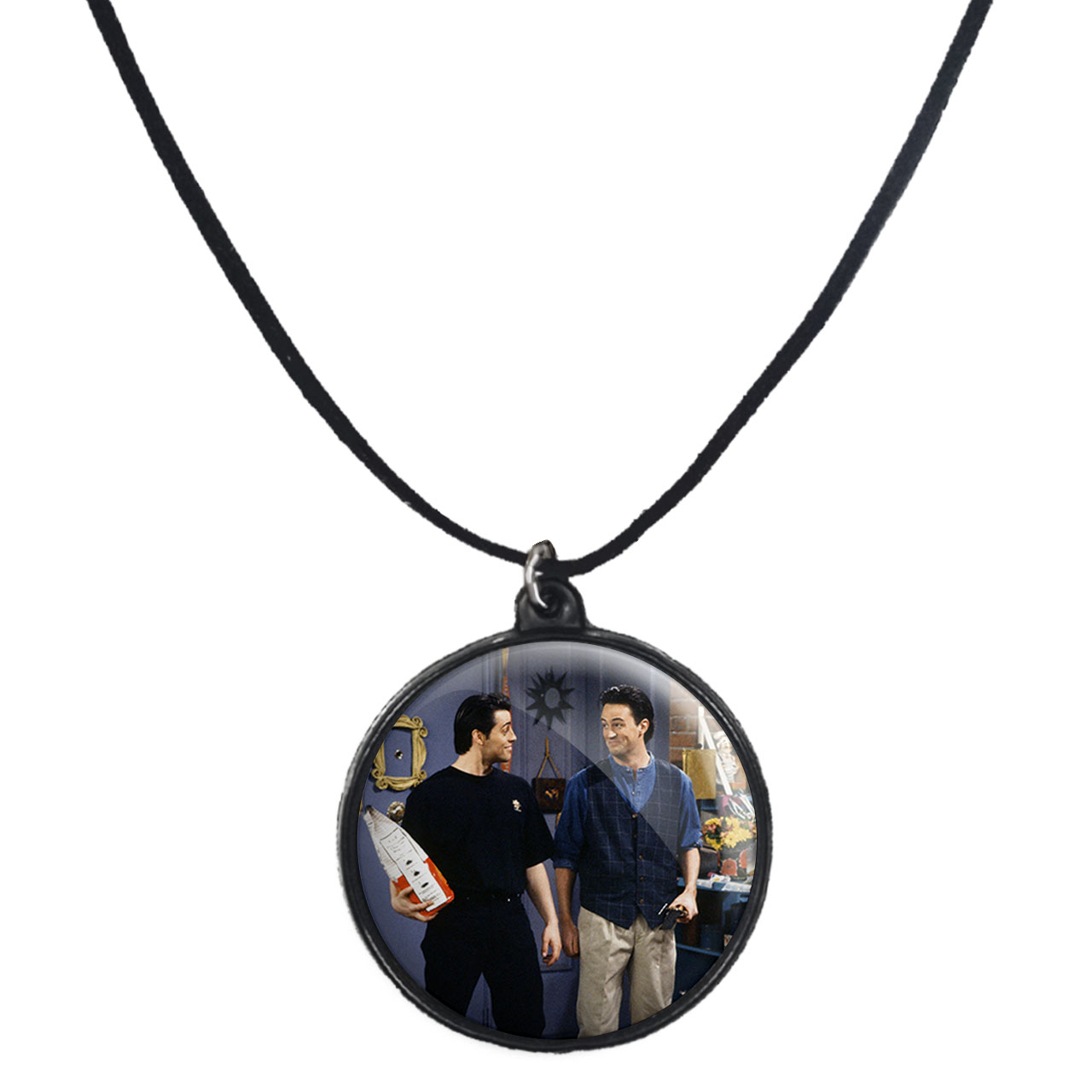 گردنبند پرمانه طرح فرندز کد pmb.18945 مدل دو طرفه