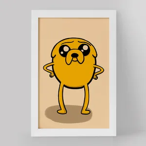 تابلو خندالو مدل جیک وقت ماجراجویی Adventure Time کد 20809
