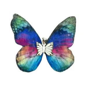 آویز گردنبند طلا 18 عیار زنانه مدل پروانه کد K70