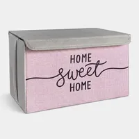 باکس لباس&nbsp;طرح لینن HOME SWEET HOME کد S1