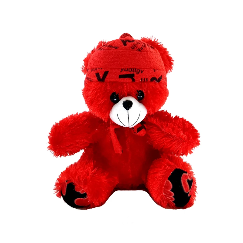 عروسک طرح خرس مدل P8860 ارتفاع 26 سانتی متر