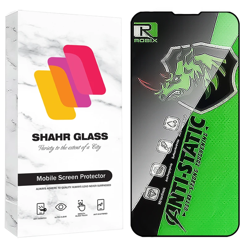 محافظ صفحه نمایش شهر گلس مدل ROBIXS مناسب برای گوشی موبایل اپل iPhone 14 Pro Max