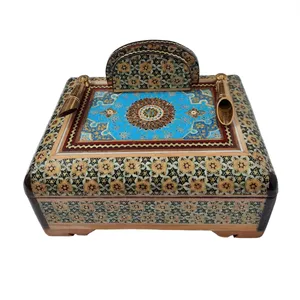 قلمدان خاتم کاری مدل جعبه دار کد 118