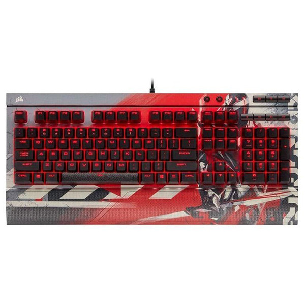 کیبورد مخصوص بازی کورسیر مدل K68 SE Red Shadow
