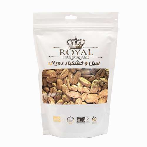 بادام مامایی خام ممتاز رویال  - 500 گرم