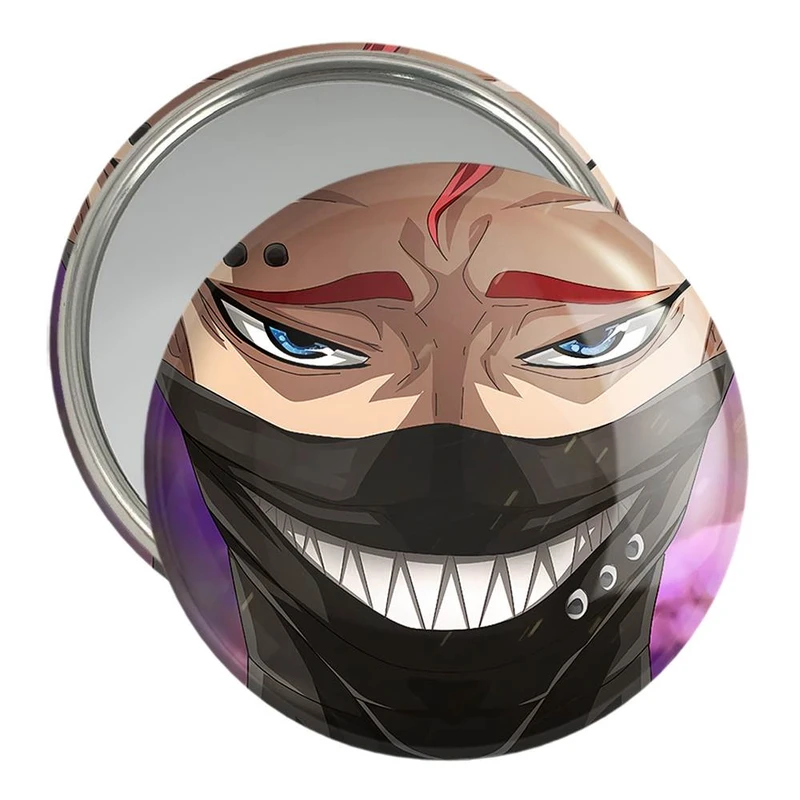 آینه جیبی خندالو مدل زورا آییدئل انیمه بلک کلاور Black Clover  کد 11727