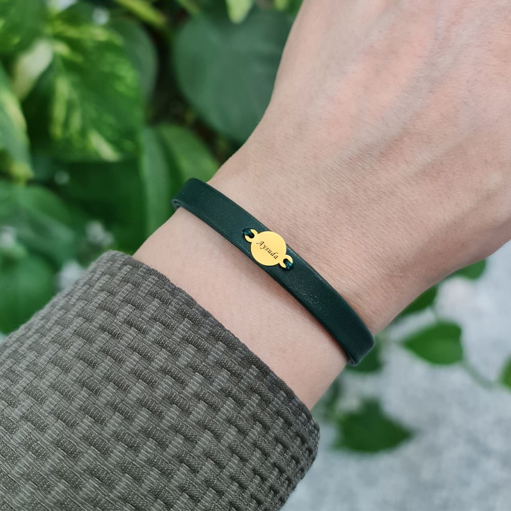 دستبند طلا 18 عیار زنانه لیردا مدل آیسودا کد Bgh087 -  - 2