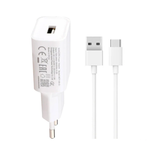 شارژر دیواری مدل MDY-08-EL به همراه کابل تبدیل USB-C