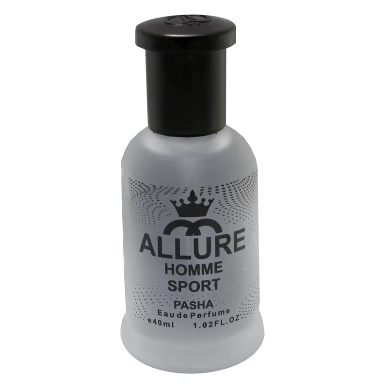 عطر جیبی مردانه پاشا مدل Allure Homme Sport حجم 40 میلی لیتر