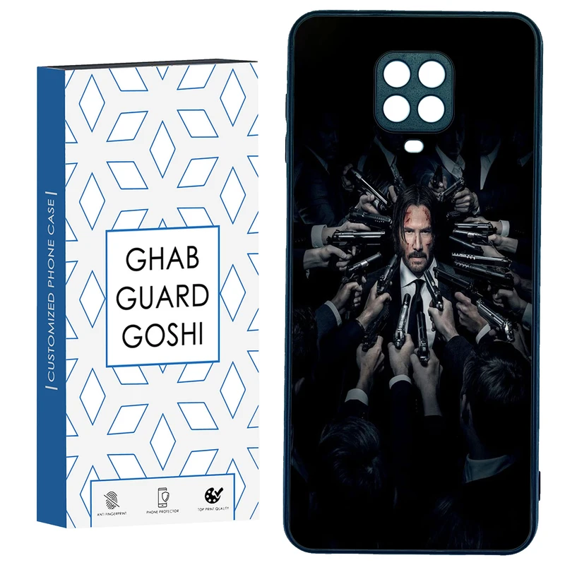 کاور قاب گارد گوشی طرح جان ویک کد TPU-219 مناسب برای گوشی موبایل شیائومی Redmi Note 9 pro / Note 9s