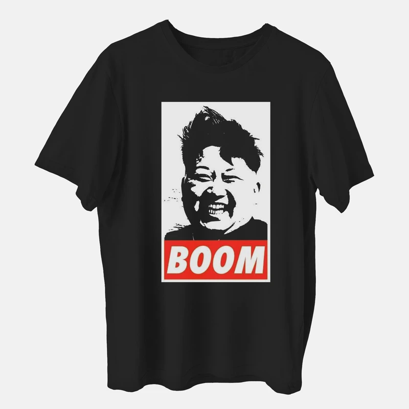 تی شرت آستین کوتاه مردانه مدل boom