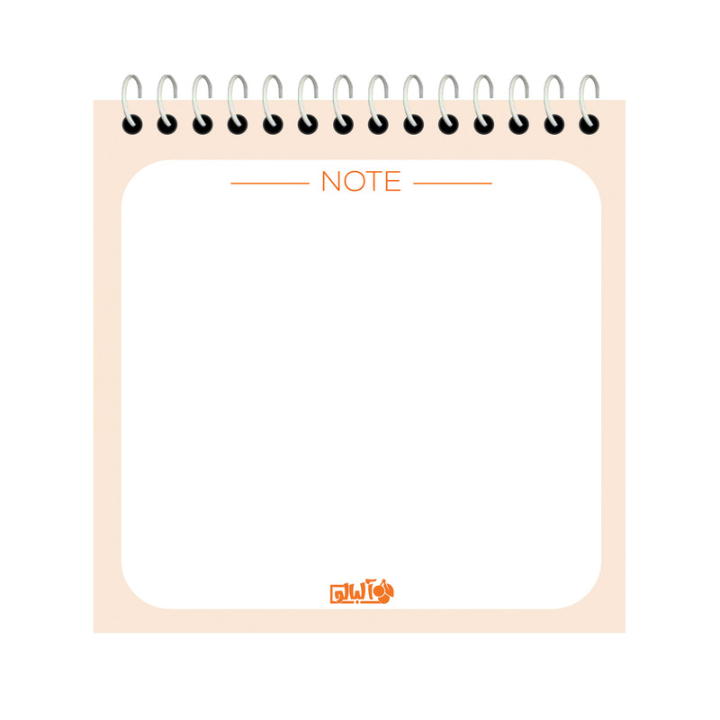 دفترچه یادداشت 50 برگ آلبالو مدل دخترانه فانتزی کد 4072