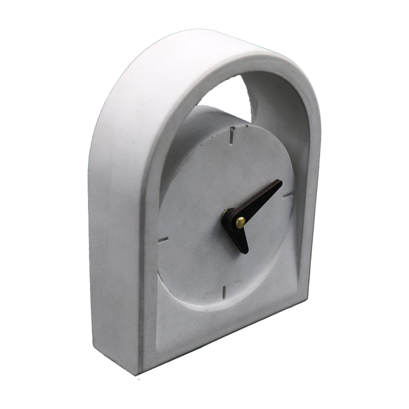 ساعت رومیزی مدل بتنی طاقک