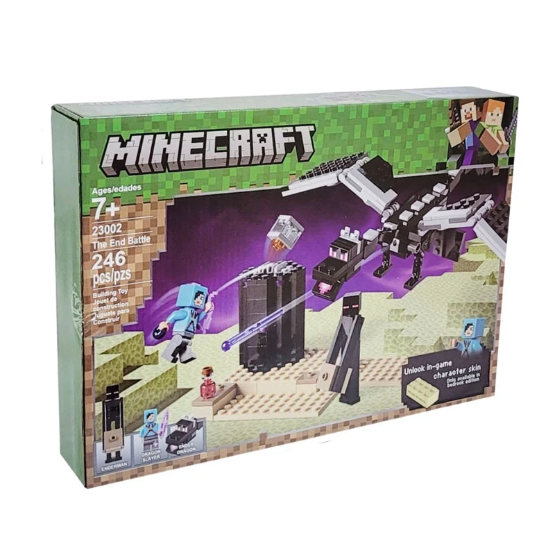 ساختنی 246 تکه مدل Minecraft کد 23002
