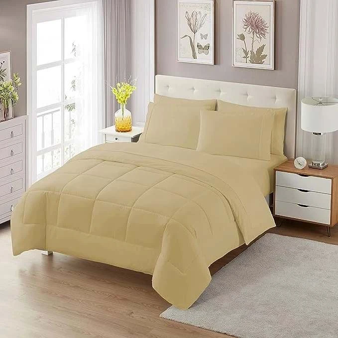 سرویس روتختی مدل میکرو فایبر ترک کد AJ 6663 دو نفره 6 تکه 