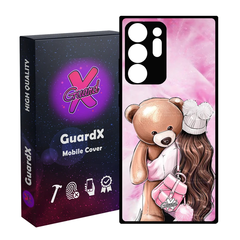 کاور گارد ایکس طرح Girl مدل Glass10088 مناسب برای گوشی موبایل سامسونگ Galaxy Note 20 Ultra