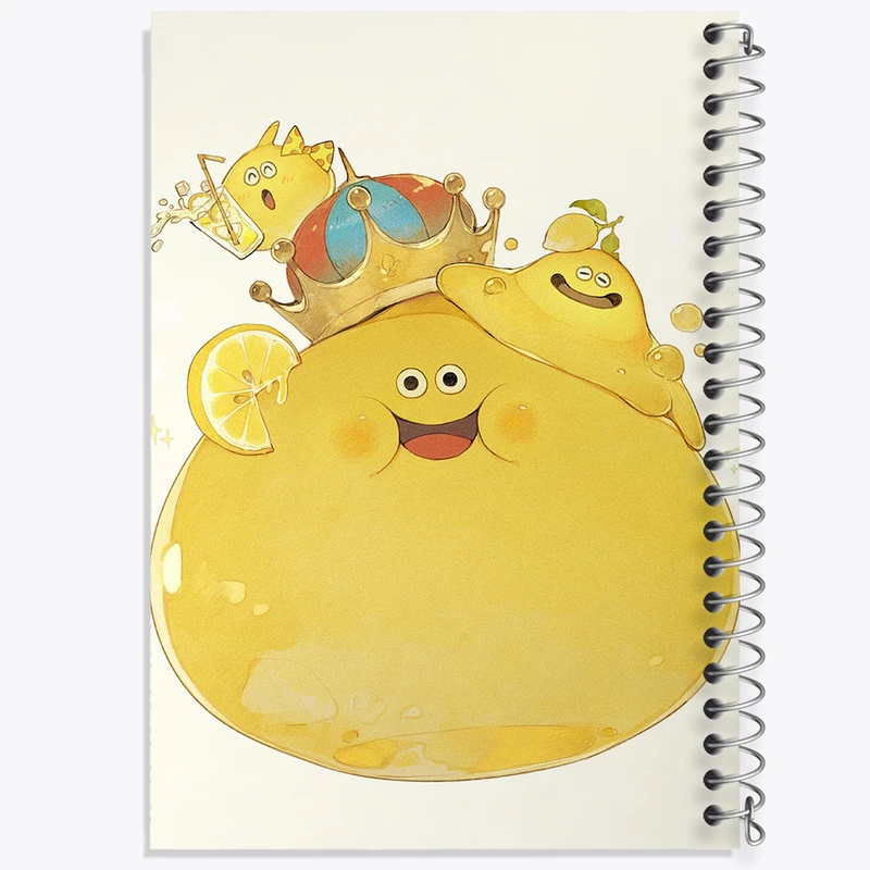 دفتر مشق 100 برگ خندالو طرح بازی دراگون کوئست (Dragon Quest) کد 35223