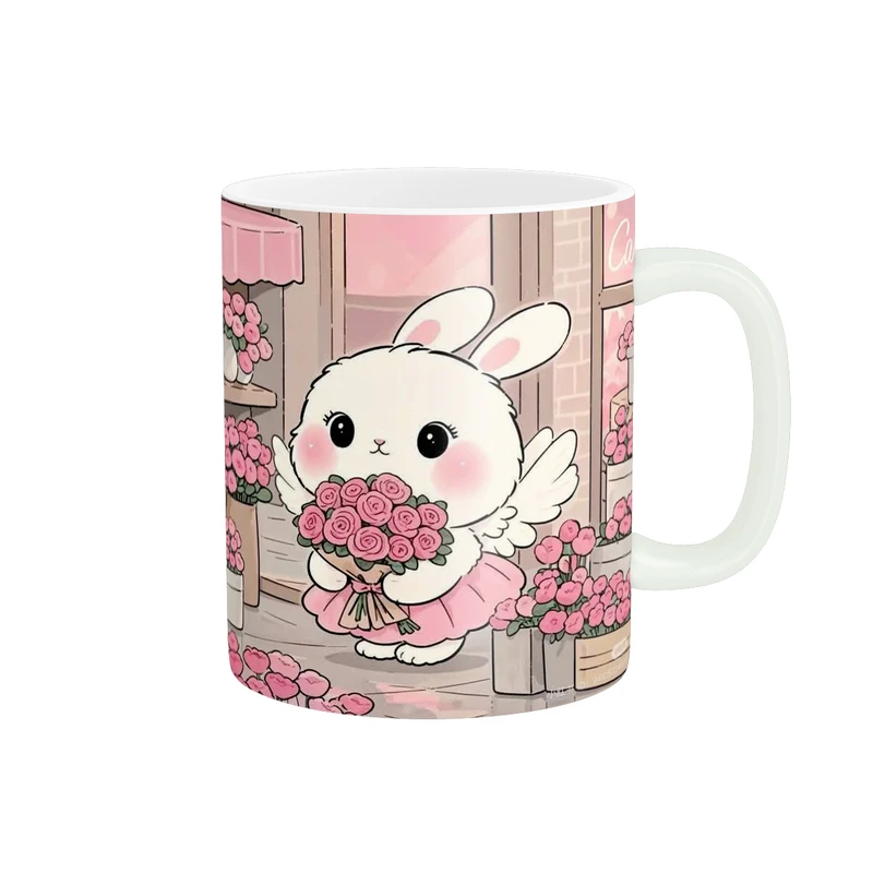 ماگ پادآفرین مدل فانتزی طرح خرگوش کد p10010