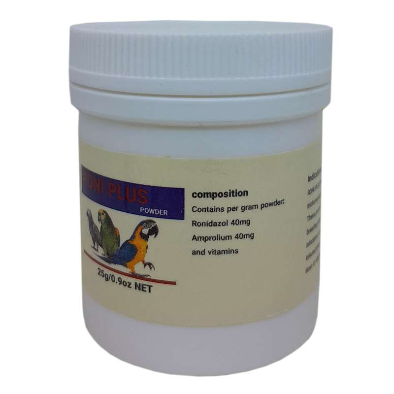 پودر آنتی بیوتیک پرندگان رونی پلاس مدل ان اس