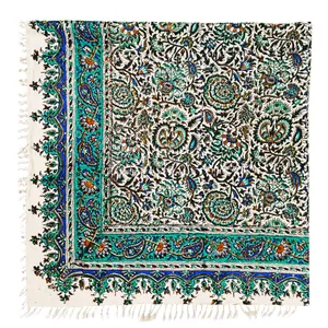 رومیزی قلمکار مدل گل اناری