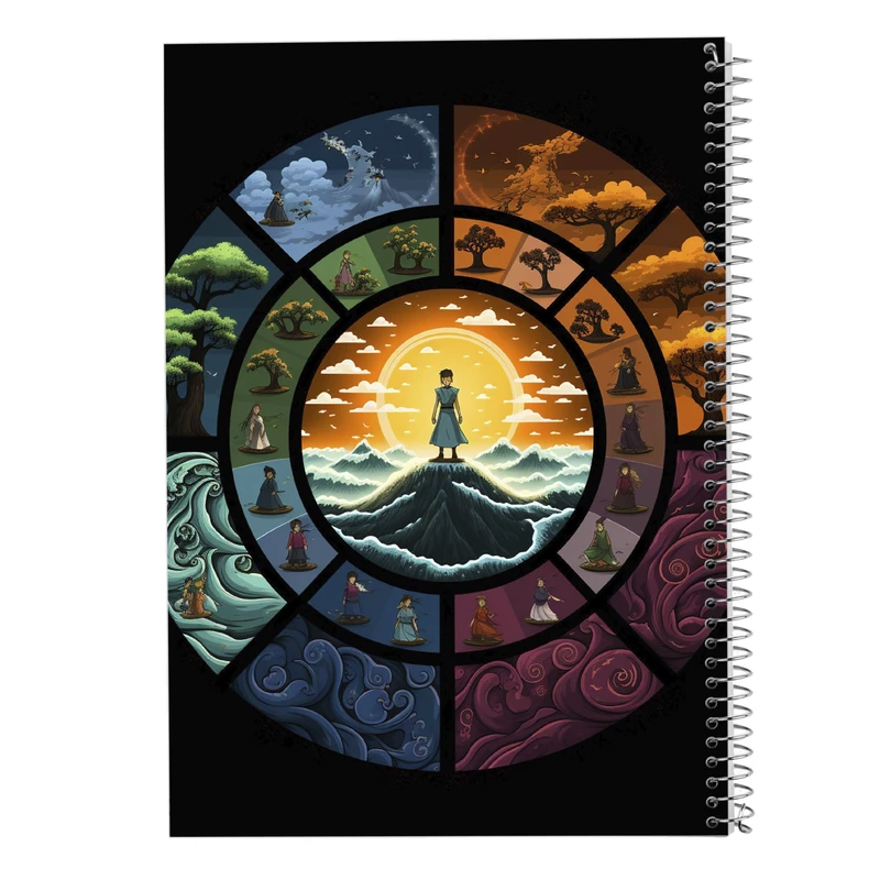 دفتر نت موسیقی 50 برگ مدوپد مدل Naroto کد DF11345