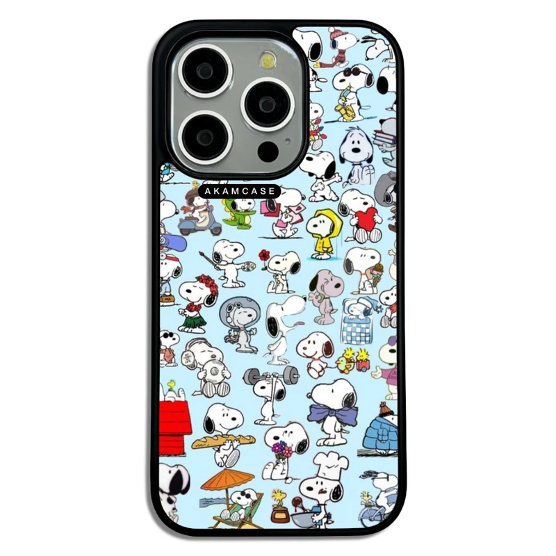 کاور آکام مدل AMC-WA15PRO-SNOOPY-23 مناسب برای گوشی موبایل اپل iPhone 15 Pro