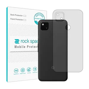  Rockspace HyGEL model Transparent phone back protector suitable for Google Pixel 4a mobile phone