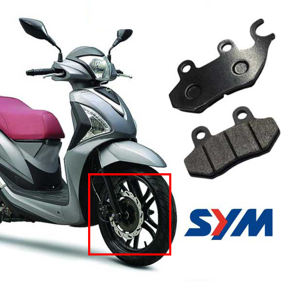 لنت ترمز جلو موتورسیکلت مدل SYM-J200 مناسب برای گلکسی جی J200 sr200
