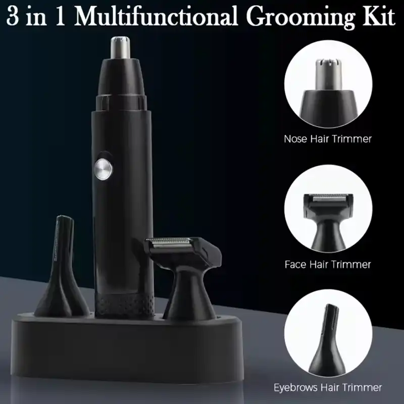 موزن گوش و بینی و خط زن گرین لاین مدل Grooming Kit 3 in 1