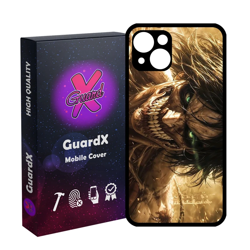 کاور گارد ایکس طرح مبارز مدل 11075 مناسب برای گوشی موبایل اپل iPhone 13