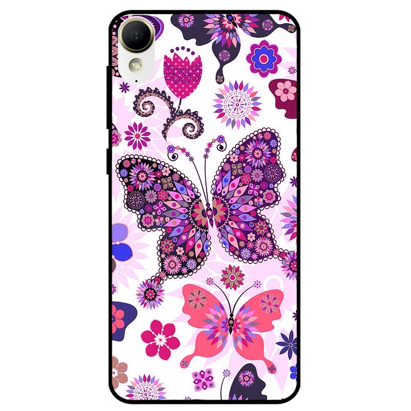 کاور مگافون طرح پروانه مدل 6356 مناسب برای گوشی موبایل اچ تی سی Desire 825