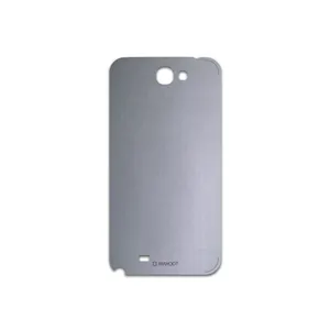 MAHOOT Matte-Silver Cover Sticker for Samsung Galaxy Note 2