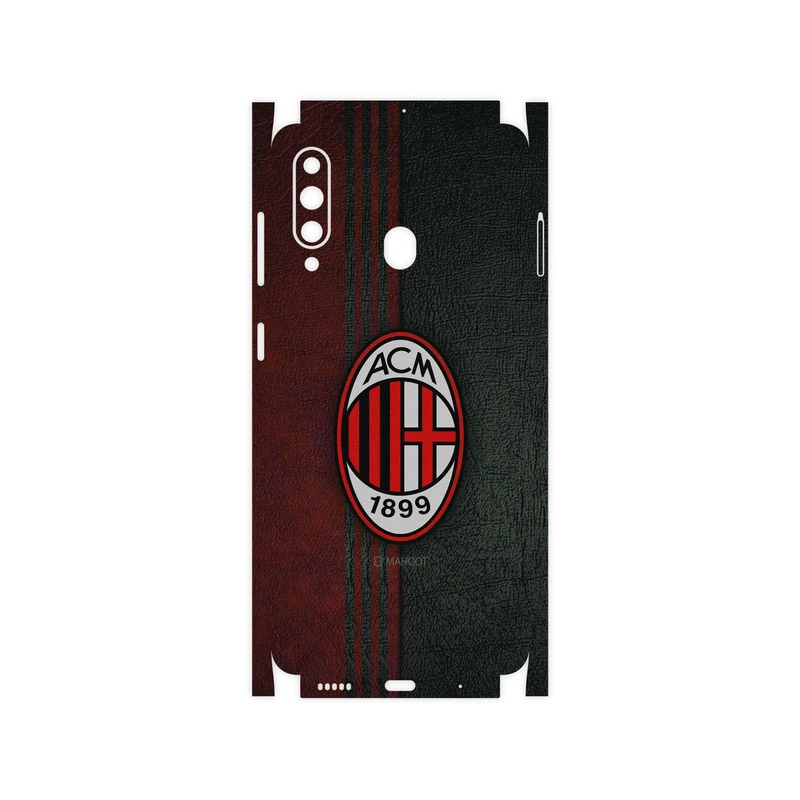 برچسب پوششی ماهوت مدل AC-Milan-FC-FullSkin مناسب برای گوشی موبایل سامسونگ Galaxy A60