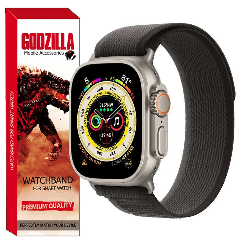 بند گودزیلا مدل TRIAL LOOP مناسب برای اپل واچ Series 7 41mm
