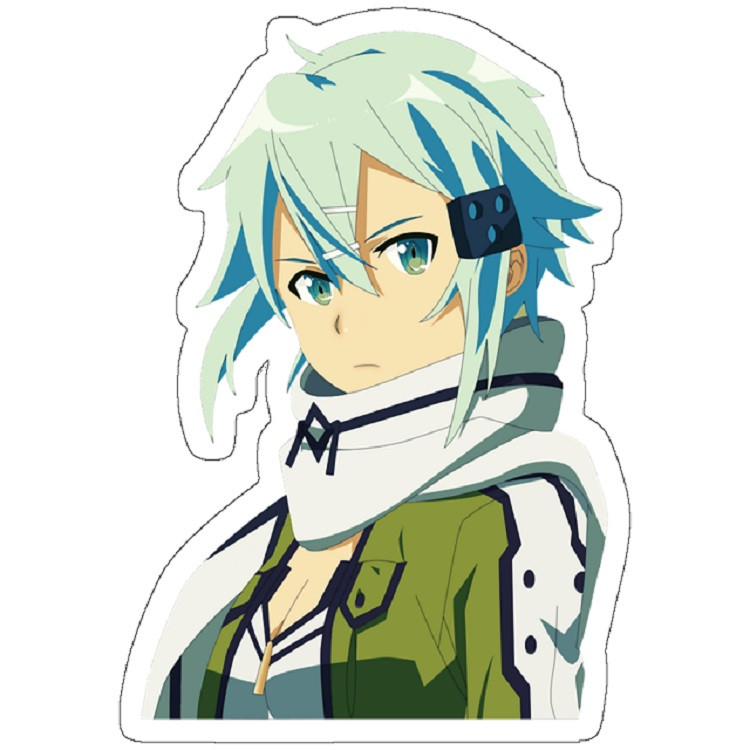 استیکر لپ تاپ مدل Sinon Inspired Anime