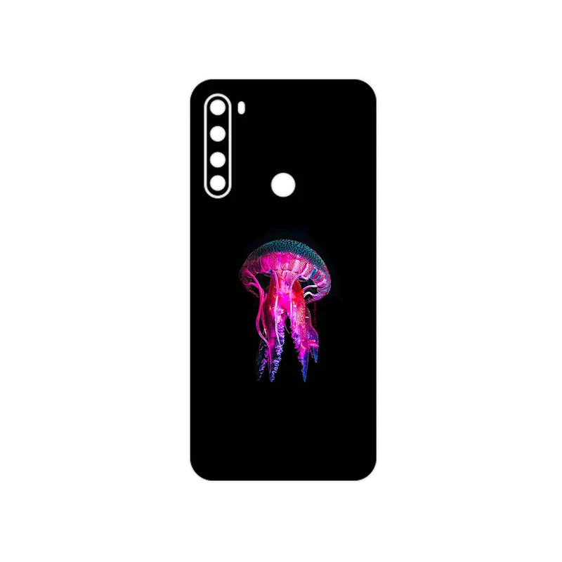 برچسب پوششی ماهوت مدل jellyfish مناسب برای گوشی موبایل شیائومی Redmi Note 8 2021