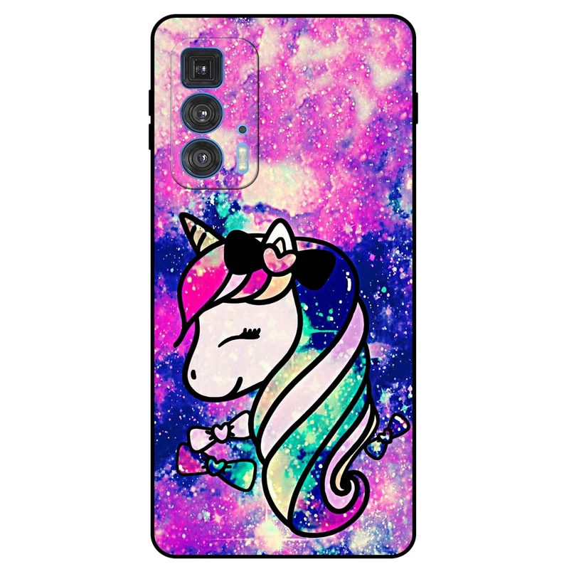 کاور مگافون طرح اسب شاخدار مدل 8226 مناسب برای گوشی موبایل موتورولا Moto Edge 20 Pro      