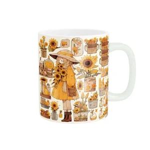 ماگ زیگورات مدل دختر پاییزی کد 3559