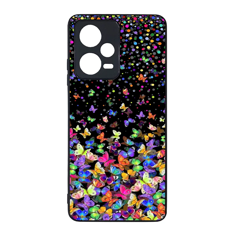 کاور گالری وبفر طرح پروانه ها مناسب برای گوشی موبایل شیائومی redmi note 12 pro 5g