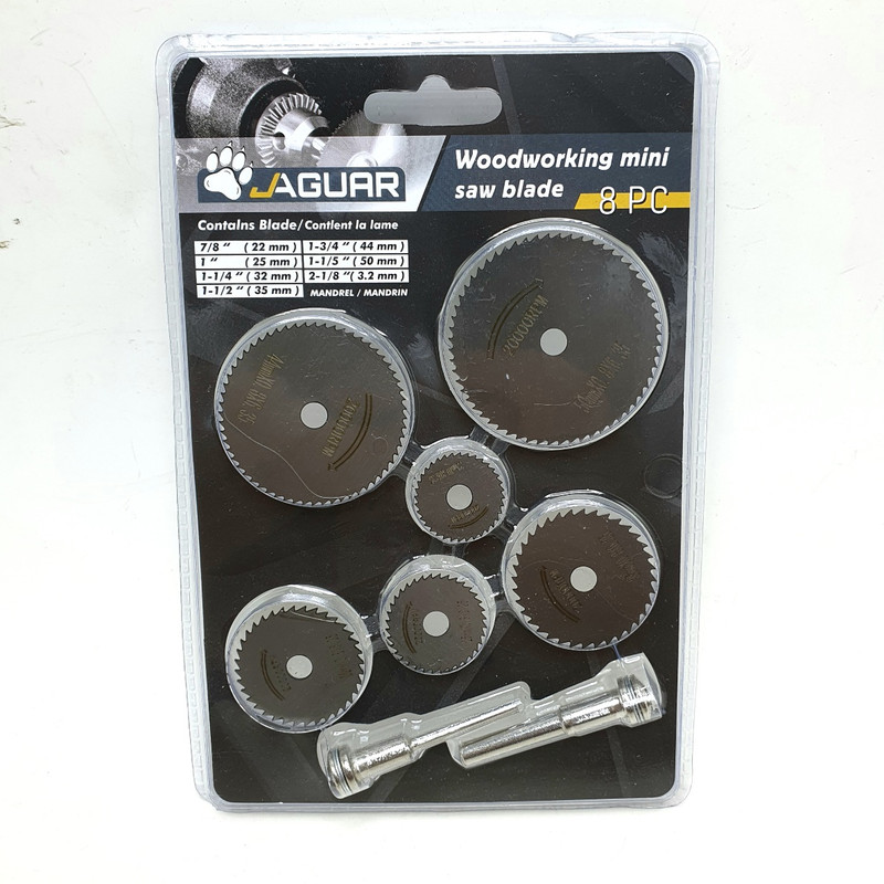 تیغ فرز انگشتی و مینیاتوری جگوار مدل 8PCS مجموعه 8 عددی تیغ فرز انگشتی و مینیاتوری جگوار مدل 8PCS مجموعه 8 عددی